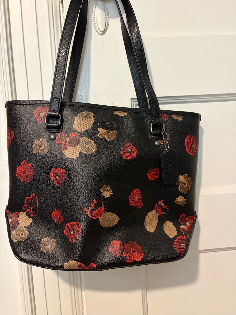 Poppy Coach tote bag